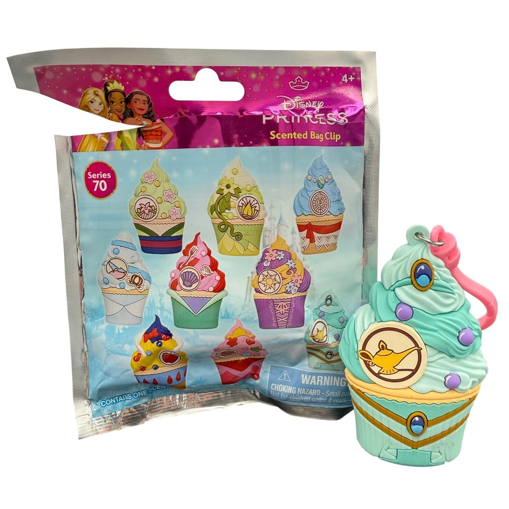 Disney Scented Cupcake Bag Clip Jasmine - Jasmine Scented